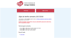Desktop Screenshot of is.epep.cz